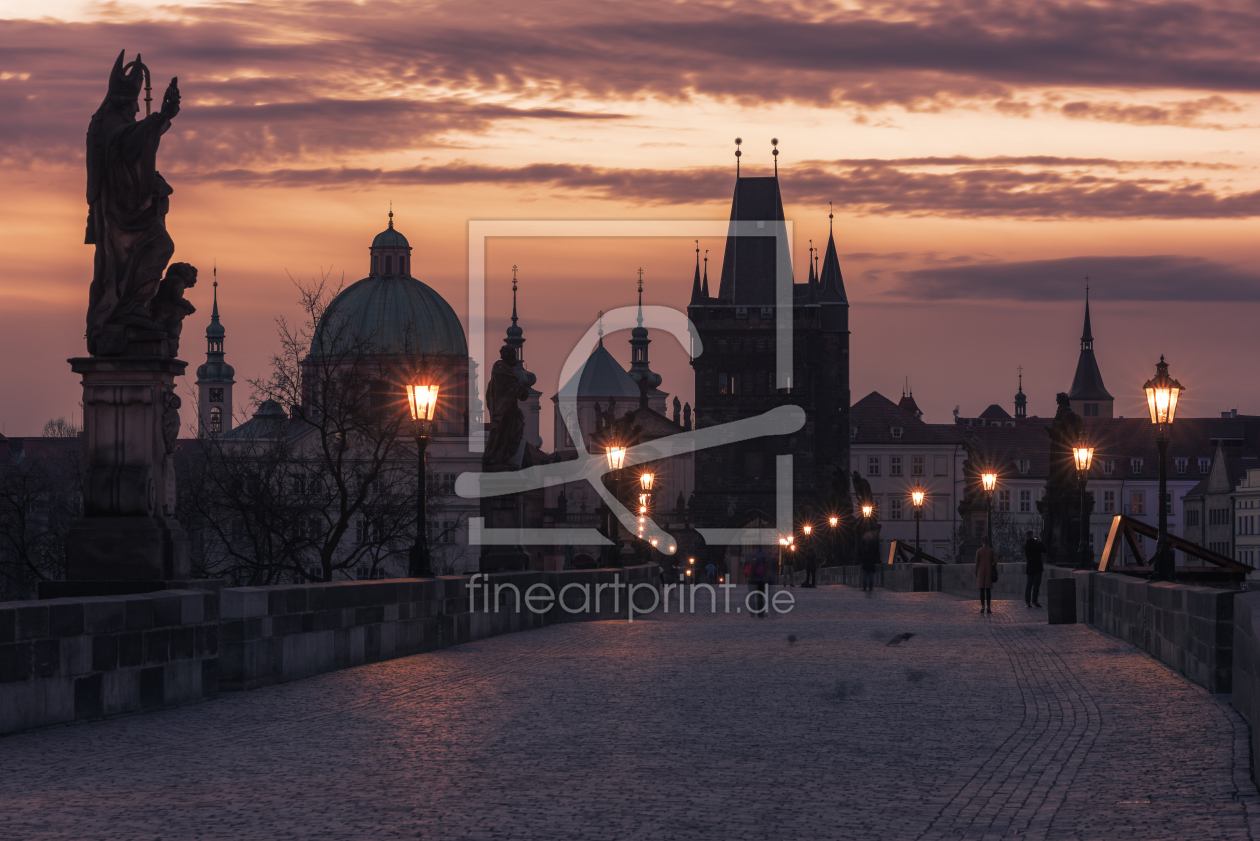 Bild-Nr.: 11725968 Prag - Karlsbrücke am Morgen erstellt von Jean Claude Castor