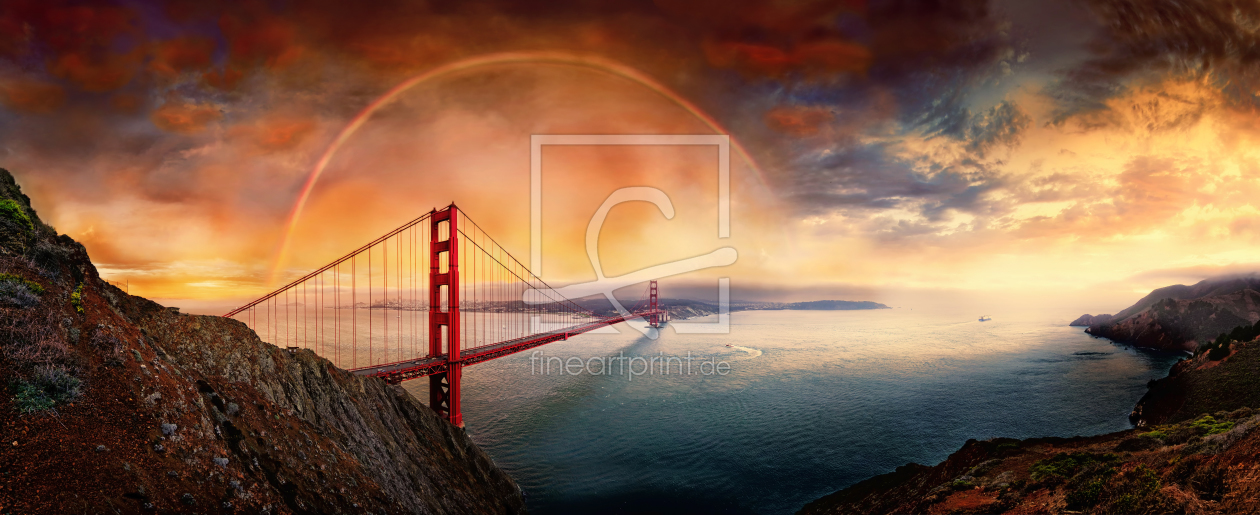 Bild-Nr.: 11729114 Golden Gate Rainbow erstellt von Michael und Elisabeth Rucker