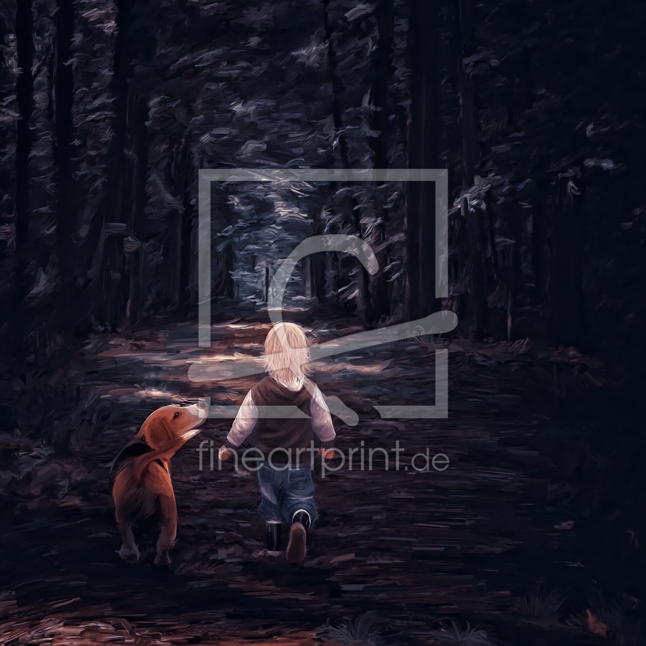 Bild-Nr.: 11735224 Junge mit Hund im Wald Bild-Nr.: 11735224 Junge mit Hund im Wald erstellt von Heike Langenkamp