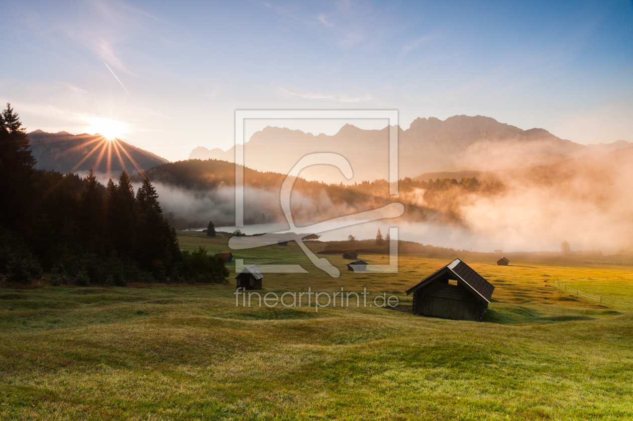 Bild-Nr.: 11735546 Sonnenaufgang am Geroldsee erstellt von TF-Photography