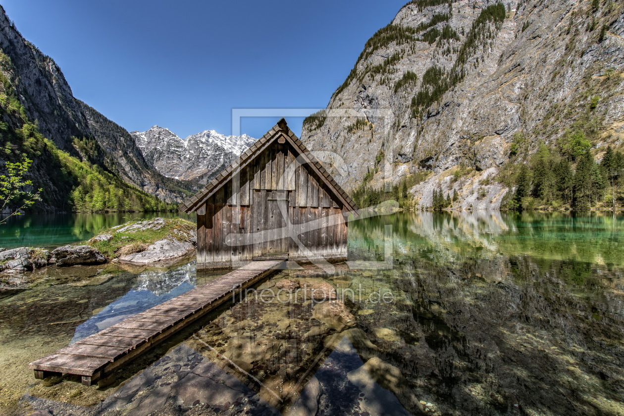 Bild-Nr.: 11746188 Bootshaus am See erstellt von Achim Thomae