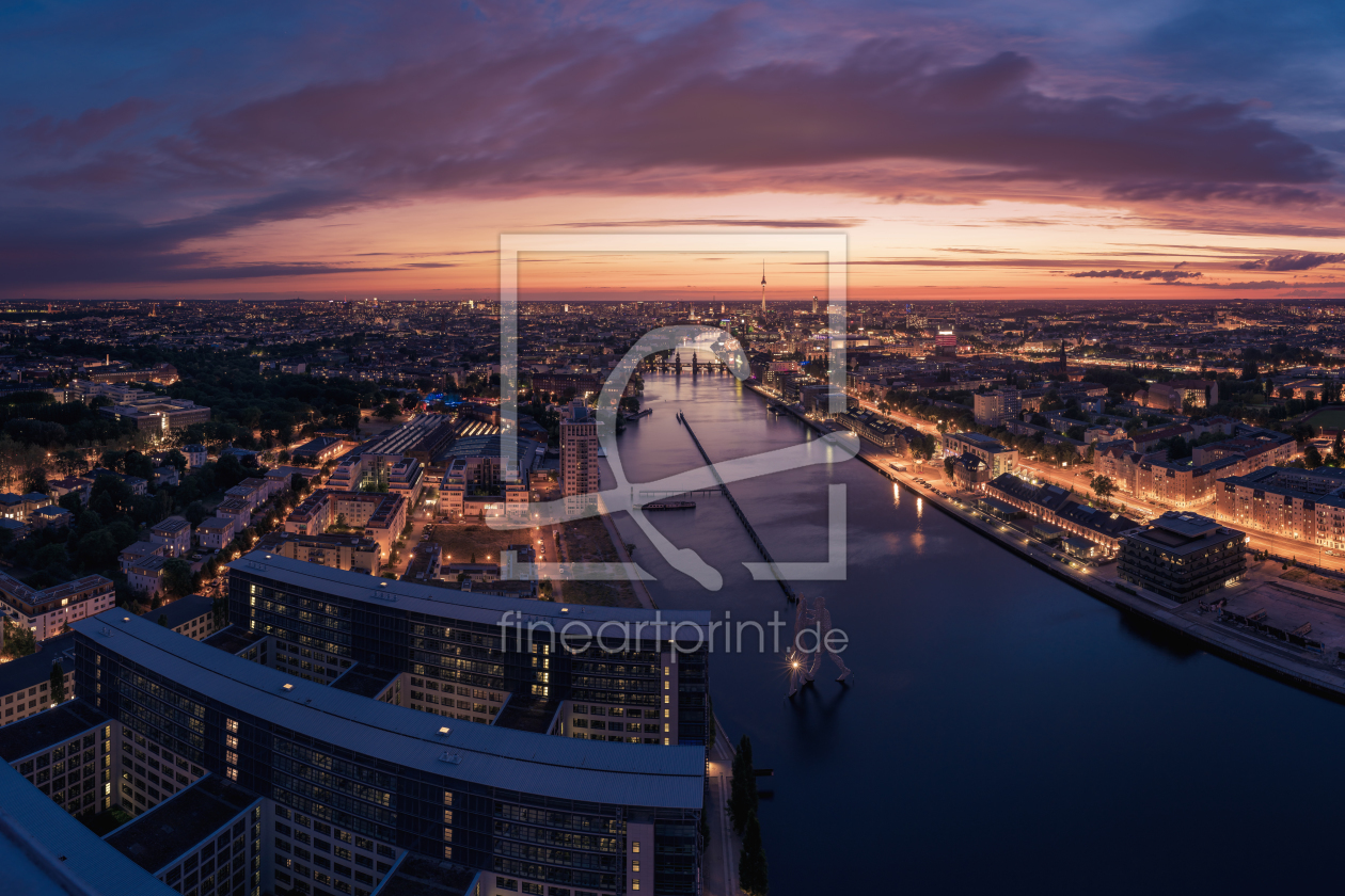 Bild-Nr.: 11747908 Berlin - Mediaspree Skyline  erstellt von Jean Claude Castor
