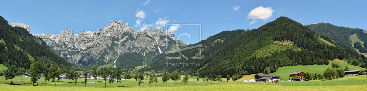 Bild-Nr.: 11750548 Panorama - Tennengebirge erstellt von ChrisArt