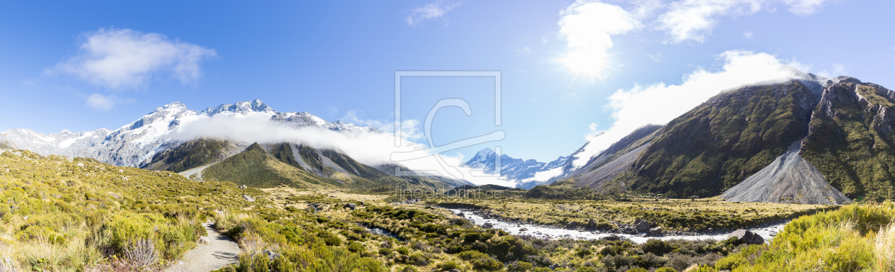 Bild-Nr.: 11751604 Hooker Valley Panorama Bild-Nr.: 11751604 Hooker Valley Panorama erstellt von TomKli