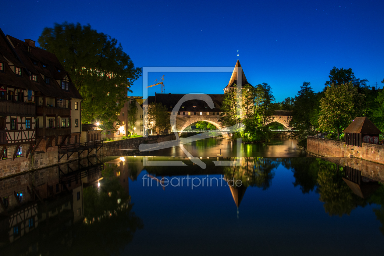 Bild-Nr.: 11754416 Nürnberg bei Nacht erstellt von Asvolas