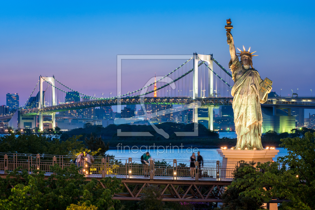 Bild-Nr.: 11754434 Rainbow bridge in Tokio Japan  erstellt von eyetronic