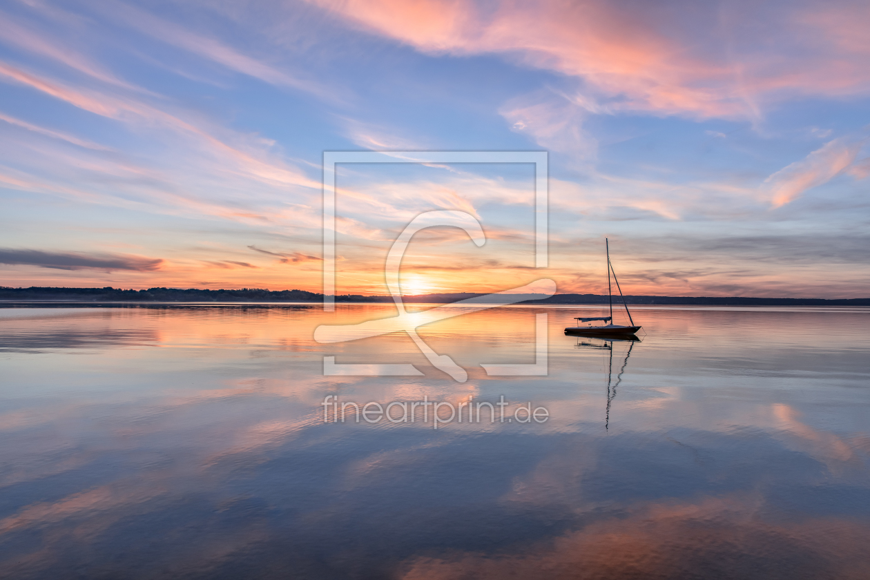 Bild-Nr.: 11755802 Abends am Starnberger See  erstellt von Achim Thomae