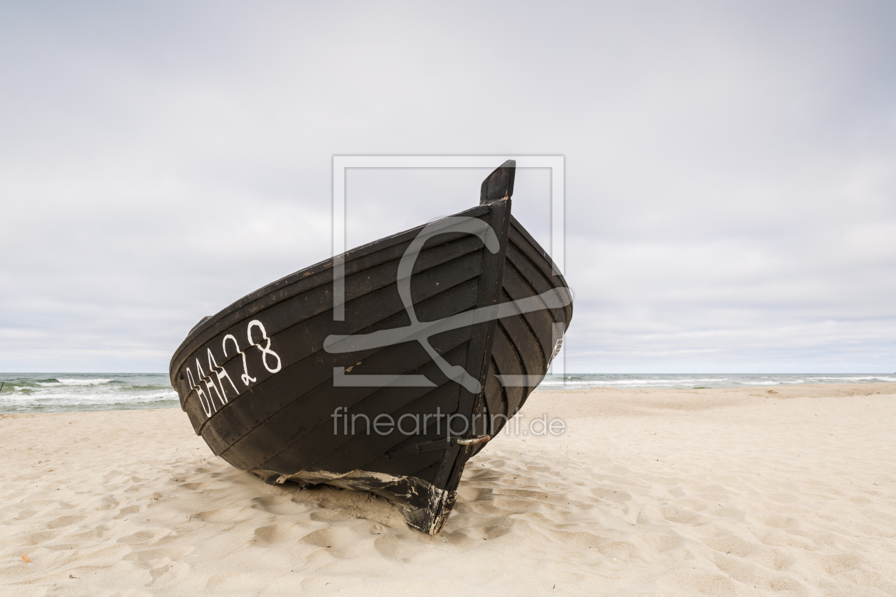 Bild-Nr.: 11759450 das Schwarze  Boot erstellt von Ursula Reins