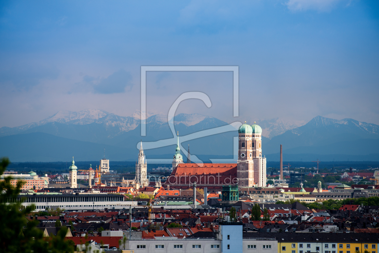 Bild-Nr.: 11764722 München Alpenblick erstellt von euregiophoto