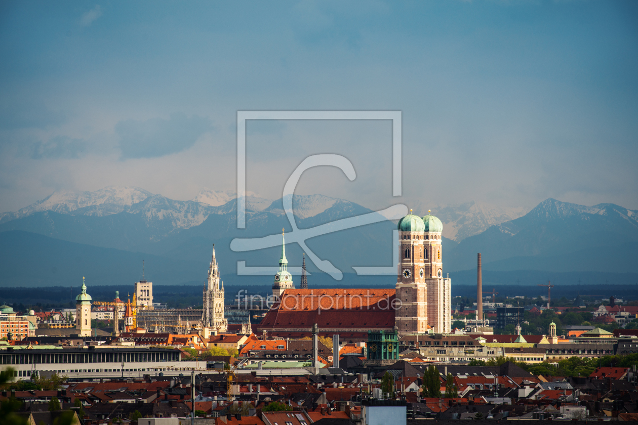 Bild-Nr.: 11764724 München Alpenblick erstellt von euregiophoto