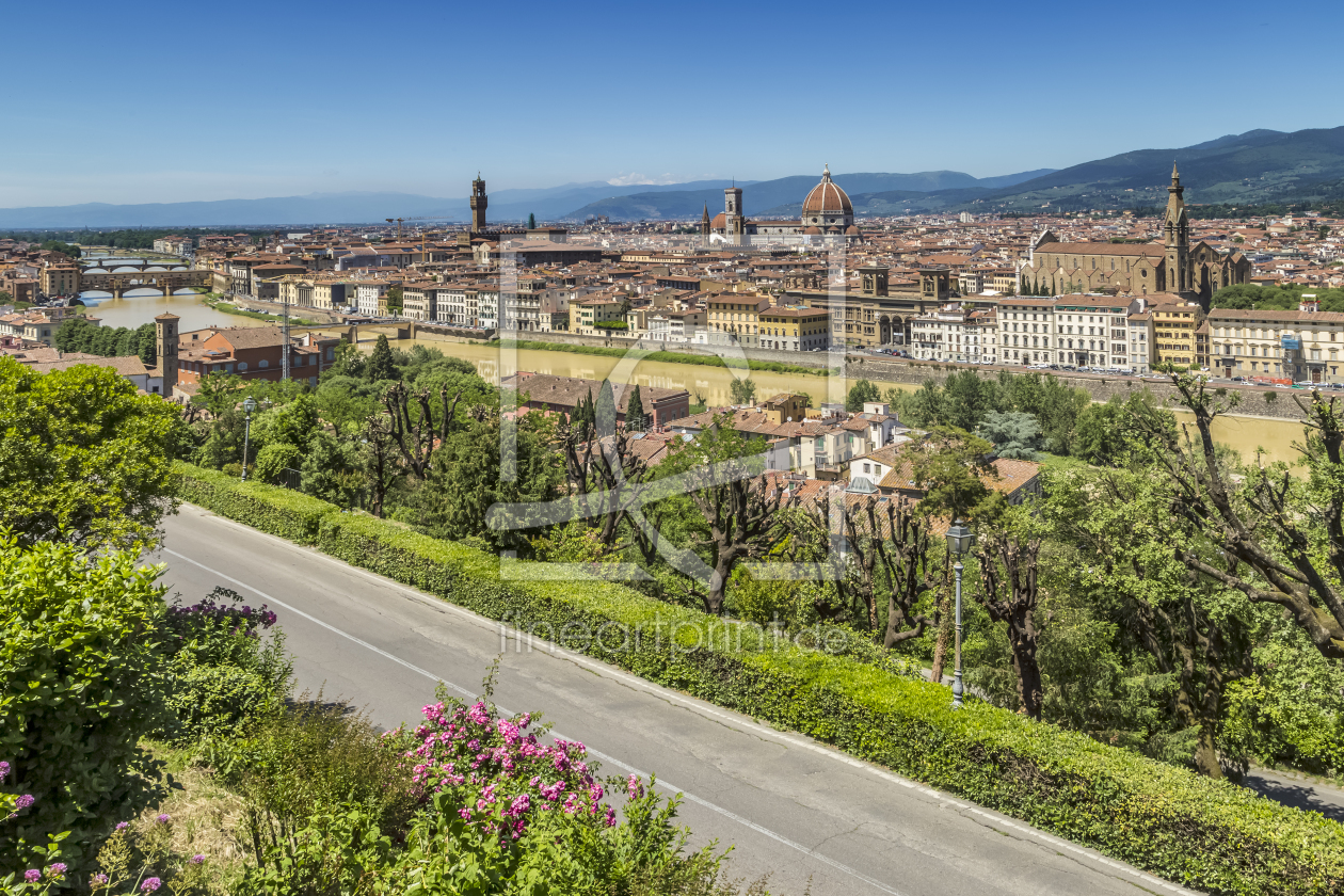 Bild-Nr.: 11768796 FLORENZ Blick über die Dächer erstellt von Melanie Viola