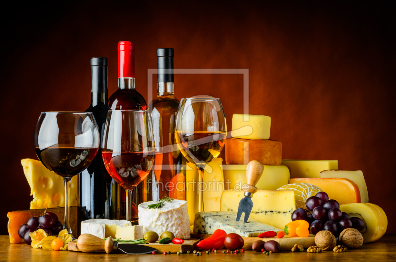 Bild-Nr.: 11769878 Käse und Weinkost erstellt von xfotostudio