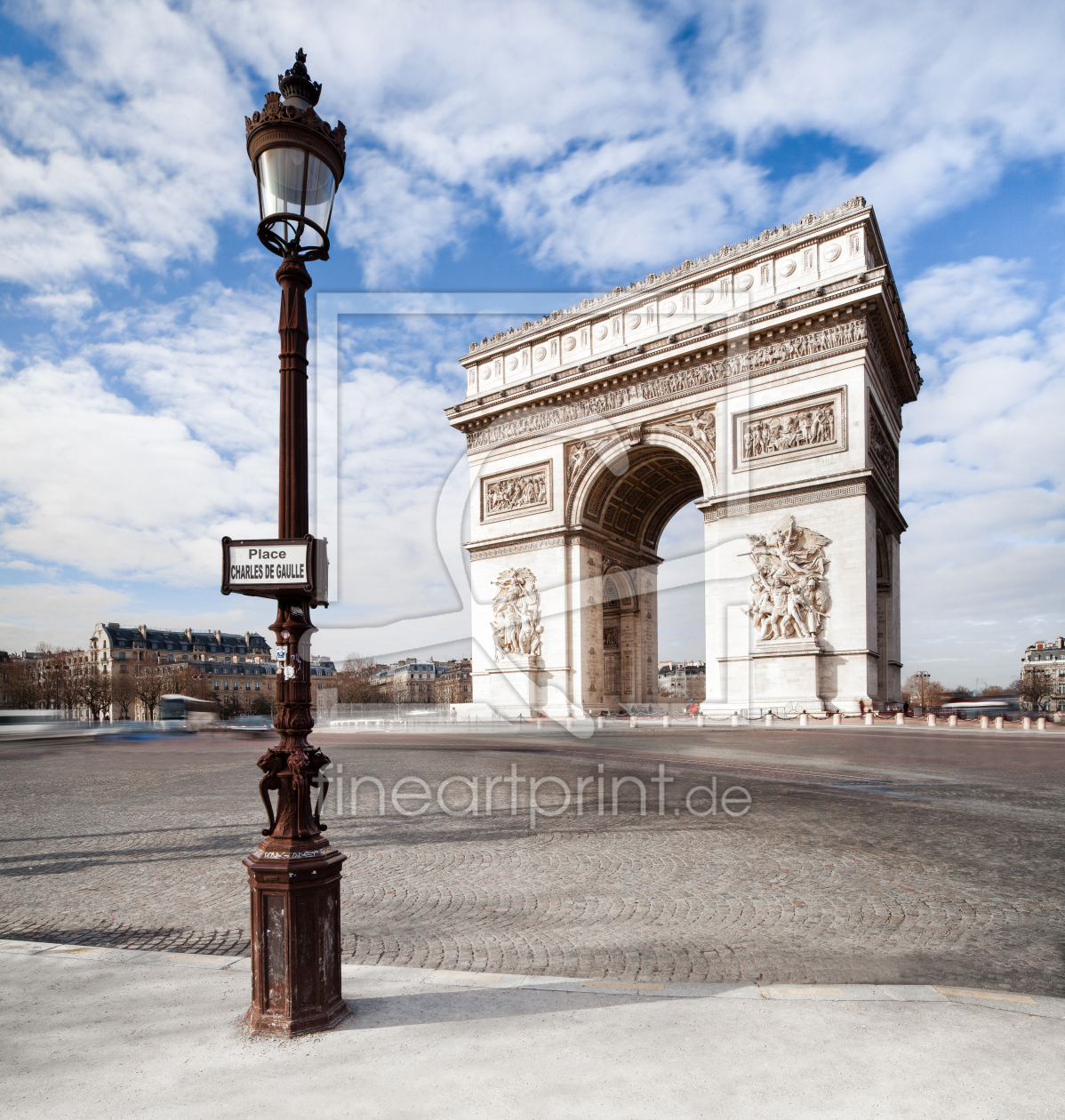 Bild-Nr.: 11770236 Arc de Triomphe in Paris erstellt von eyetronic