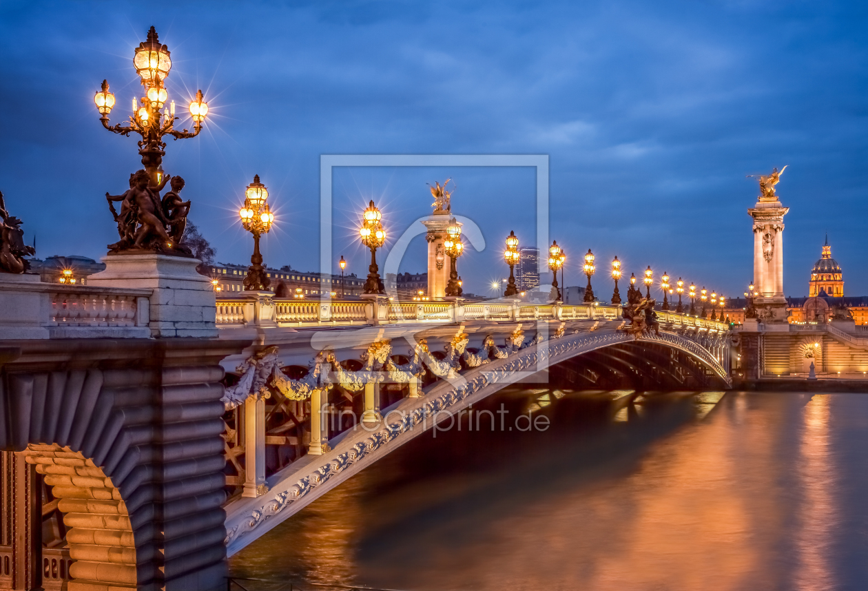 Bild-Nr.: 11771012 Pont Alexandre III in Paris erstellt von eyetronic