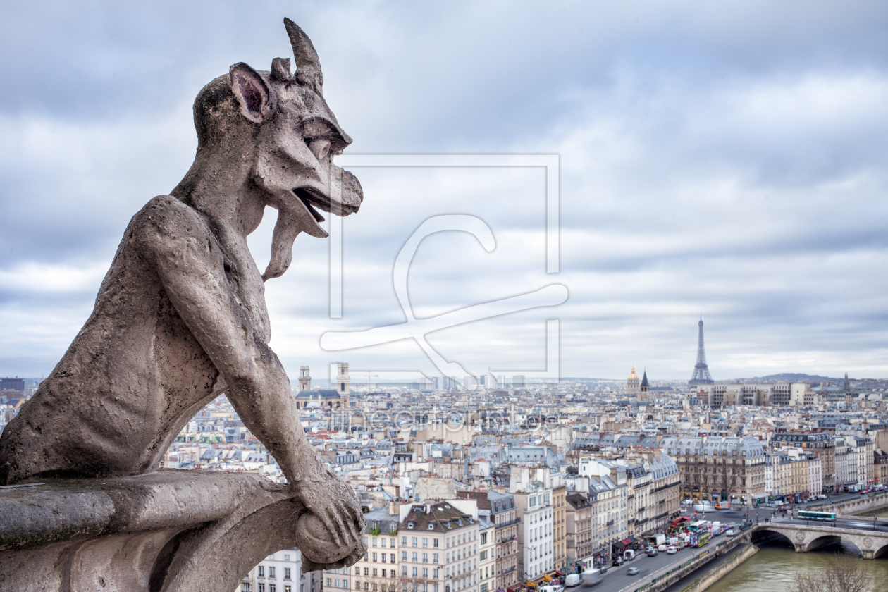 Bild-Nr.: 11771024 Notre Dame Gargoyle in Paris erstellt von eyetronic