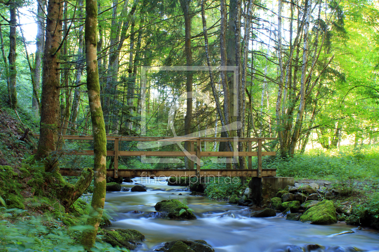 Bild-Nr.: 11772554 Brücke an der Schlücht erstellt von Gerhard Albicker