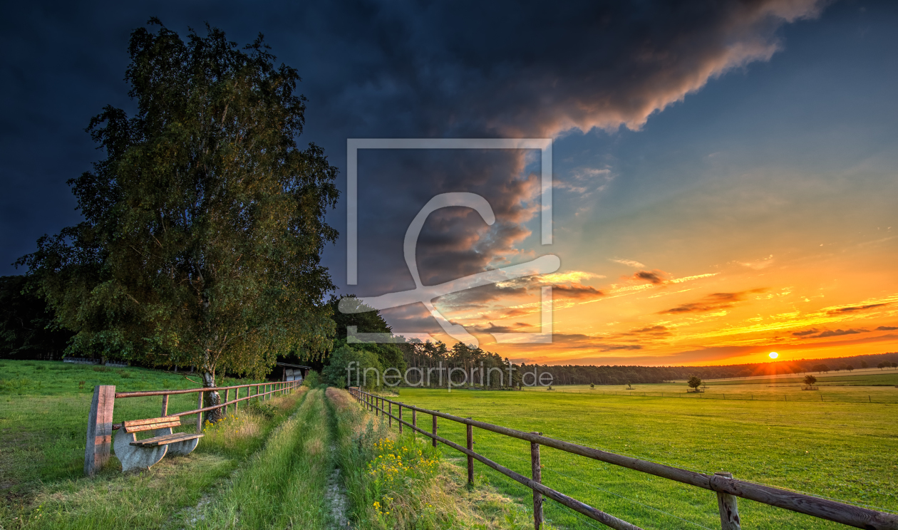 Bild-Nr.: 11772756 Sonnenuntergang bei Ellringen erstellt von PhotoArt-Hartmann