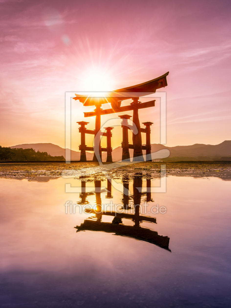 Bild-Nr.: 11773626 Torii in Miyajima Japan erstellt von eyetronic