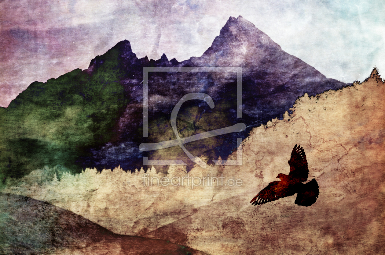 Bild-Nr.: 11777218 watzmann wie gemalt - fly high erstellt von 