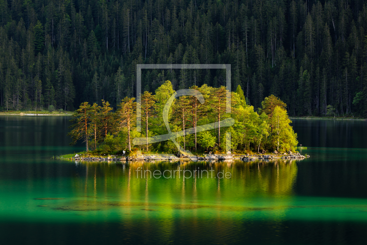 Bild-Nr.: 11780816 Insel im Eibsee erstellt von WolfgangTrust