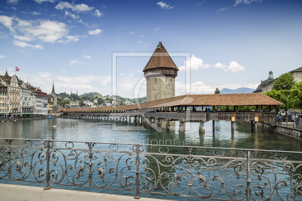 Bild-Nr.: 11781348 LUZERN Kapellbrücke  erstellt von Melanie Viola