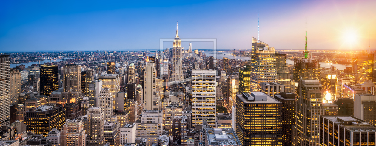 Bild-Nr.: 11784542 New York City Panorama erstellt von eyetronic