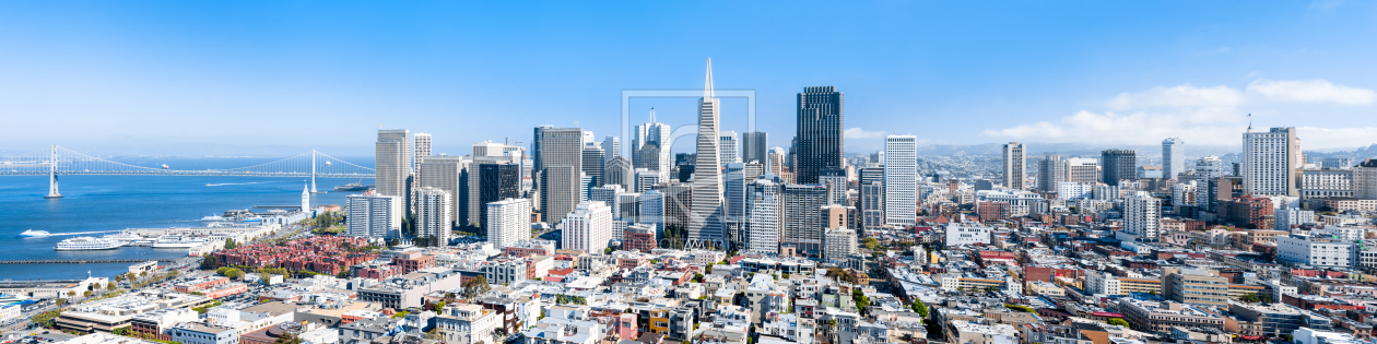 Bild-Nr.: 11785680 San Francisco Panorama erstellt von eyetronic