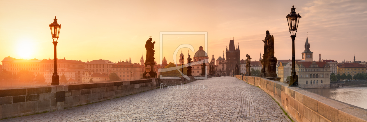 Bild-Nr.: 11787000 Karlsbrücke in Prag Panorama erstellt von eyetronic