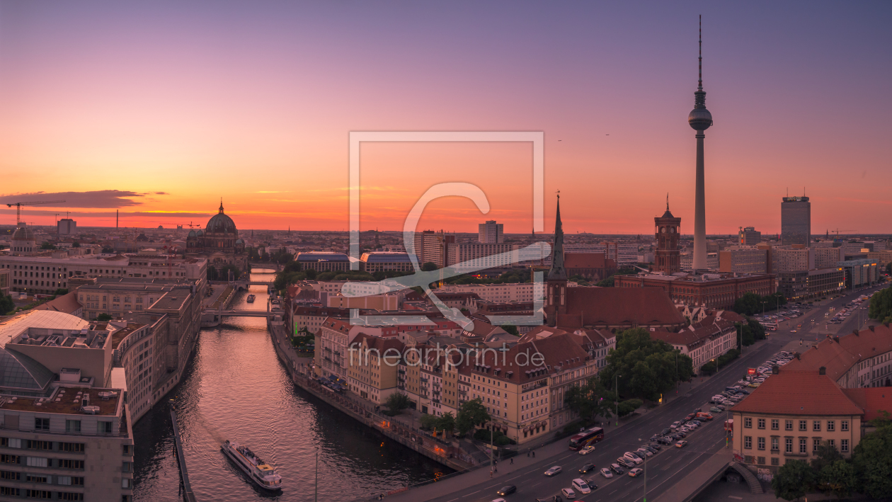 Bild-Nr.: 11793514 Berlin im Sonnenuntergang erstellt von Mohr-Moments-Photography