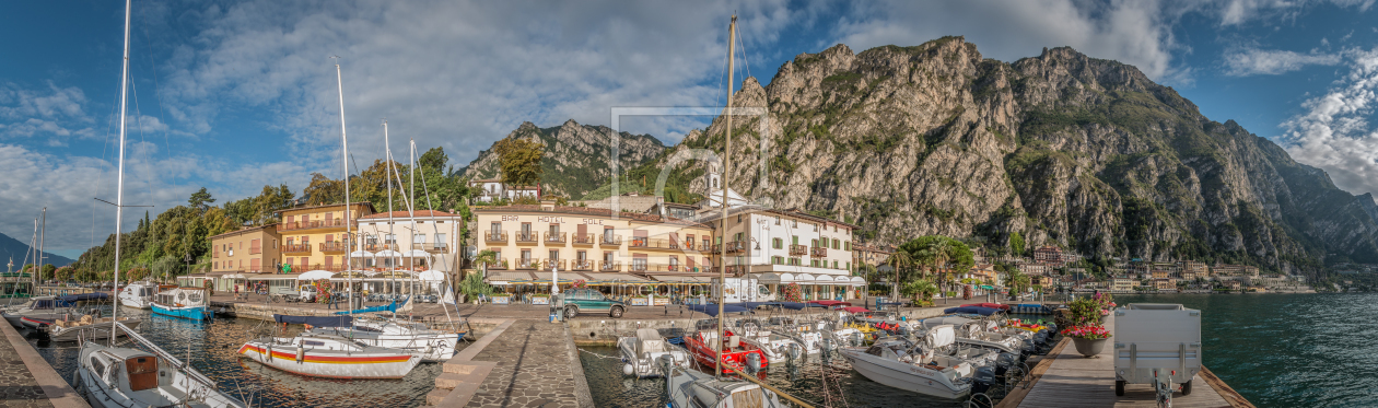 Bild-Nr.: 11795032 Promenade Limone sul Garda erstellt von Stefan Mosert