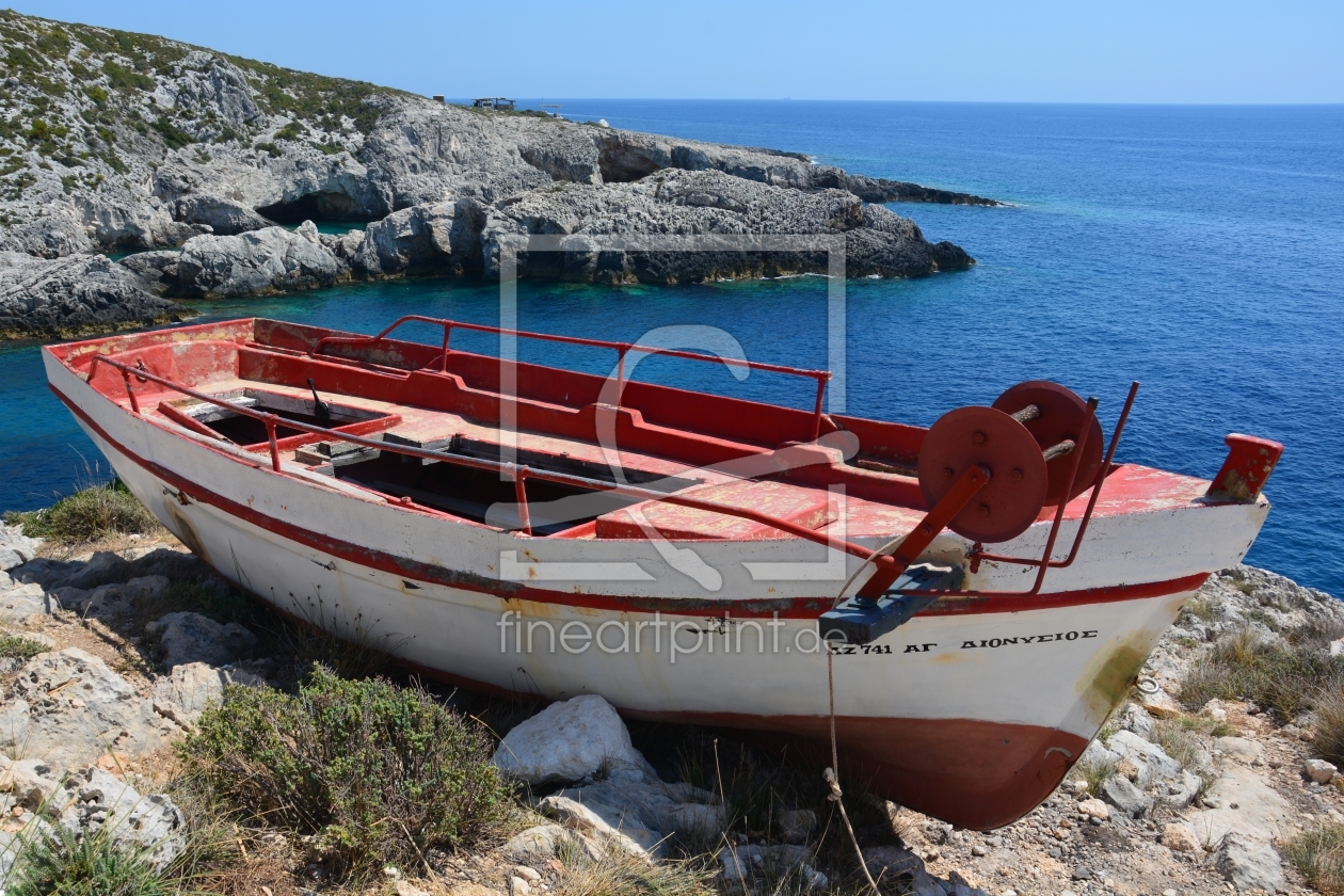 Bild-Nr.: 11797100 altes Boot erstellt von Bettina Schnittert