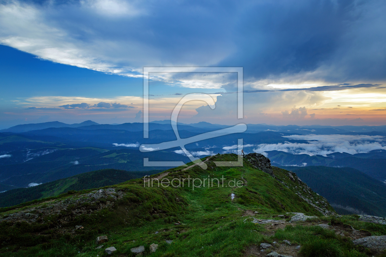 Bild-Nr.: 11797766 Evening in the mountains erstellt von KundenNr-314224