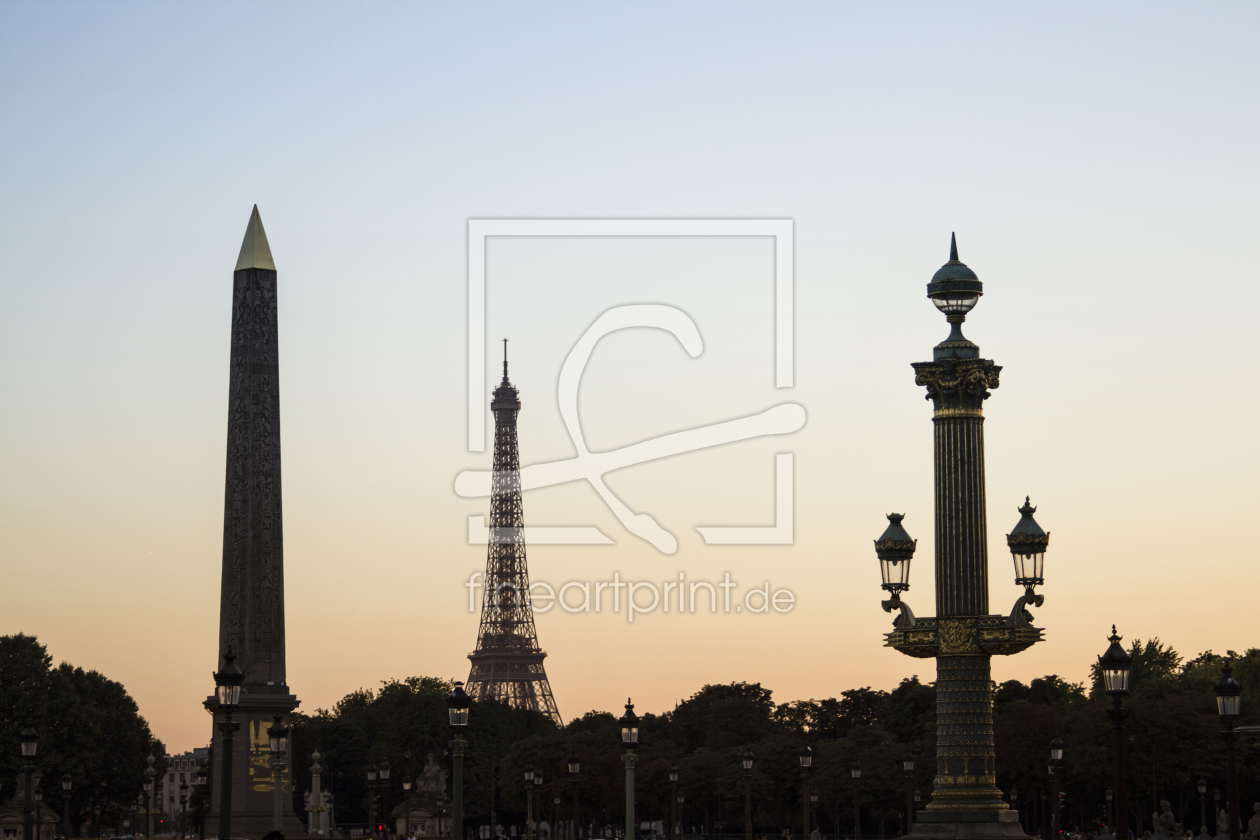 Bild-Nr.: 11804460 The Place de la Concorde. Paris. France erstellt von S-Christina