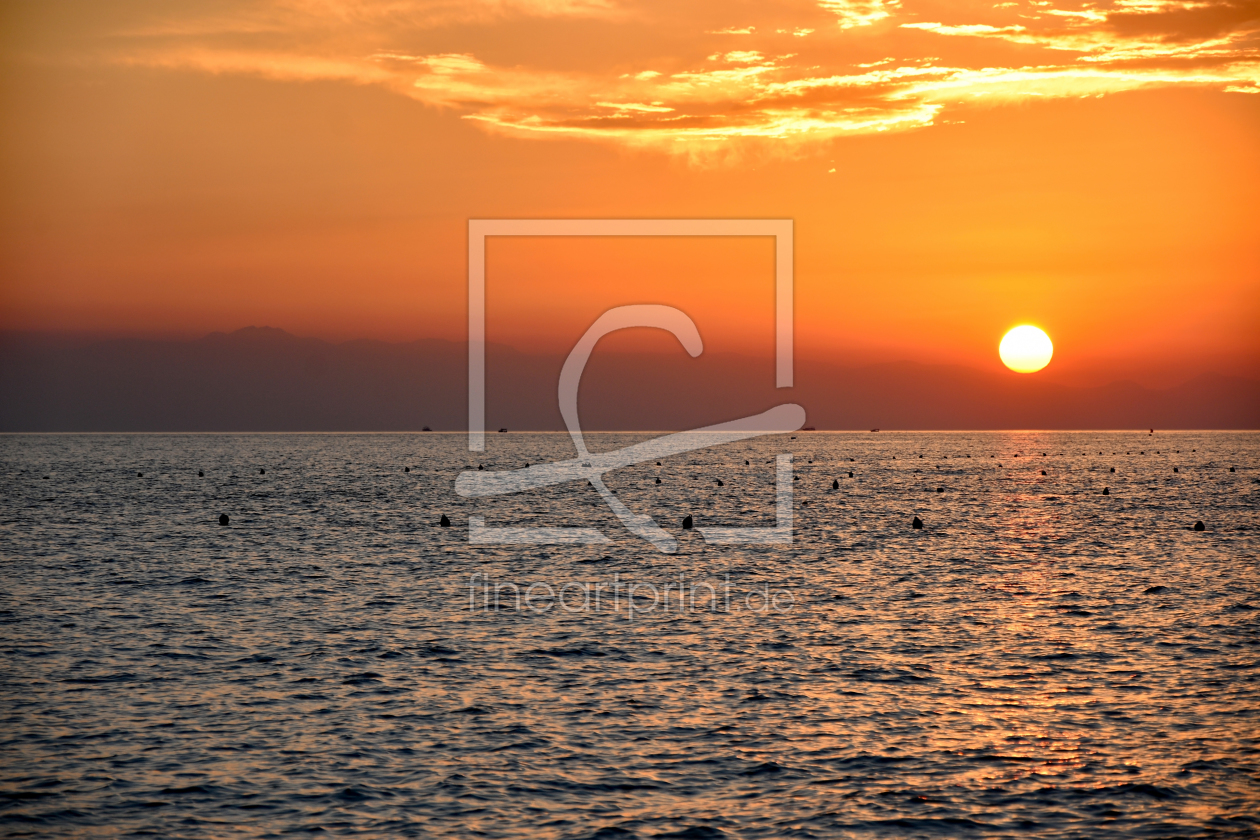 Bild-Nr.: 11805130 Sonnenuntergang am Meer Antalya erstellt von uwejaeger
