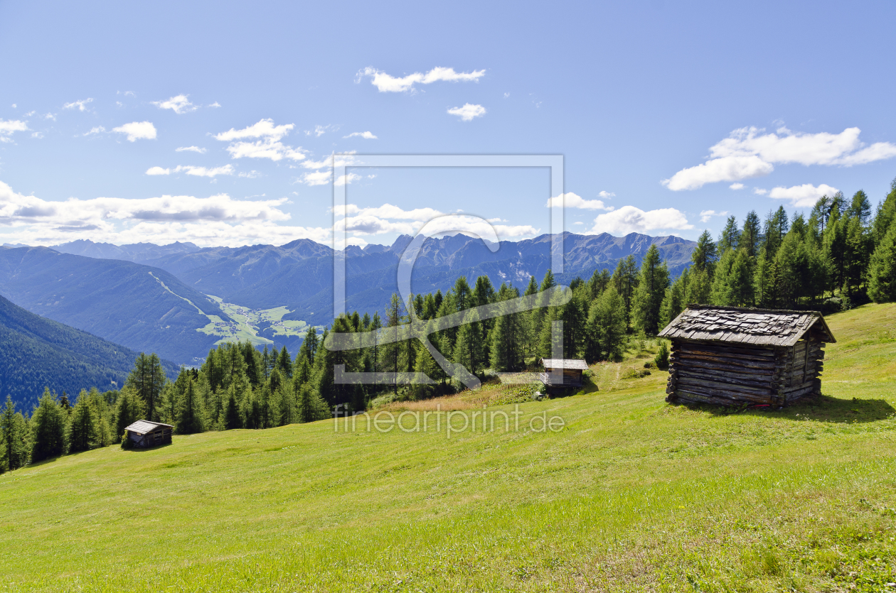 Bild-Nr.: 11807934 Panorama einer Alm in Tirol erstellt von Leopold-Brix