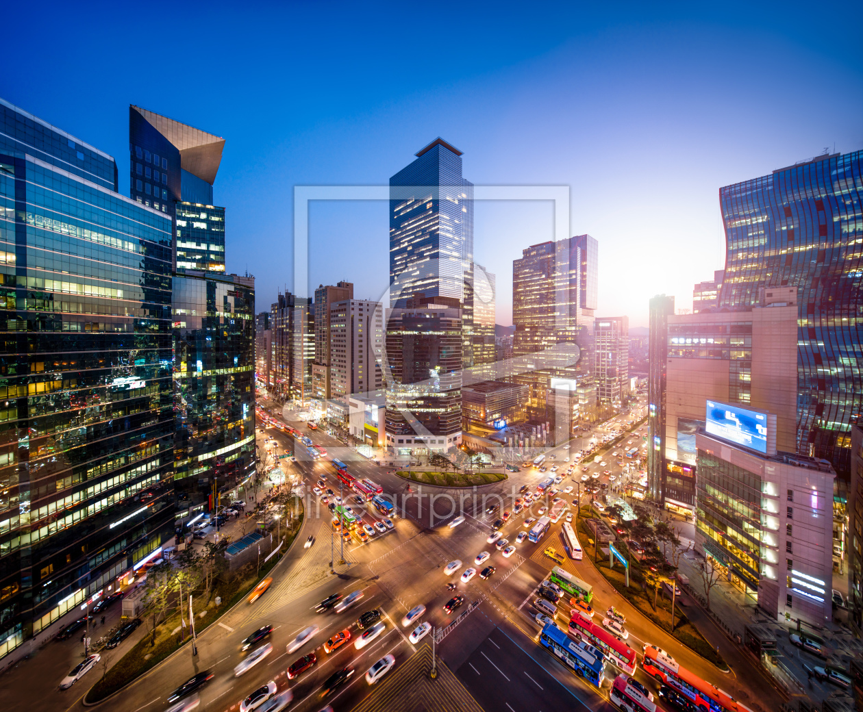 Bild-Nr.: 11808058 Gangnam in Seoul, Südkorea erstellt von eyetronic