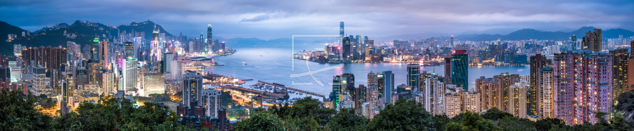 Bild-Nr.: 11809776 Hongkong Panorama erstellt von eyetronic