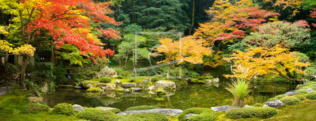 Bild-Nr.: 11812824 Japanischer Landschaftsgarten im Herbst erstellt von eyetronic