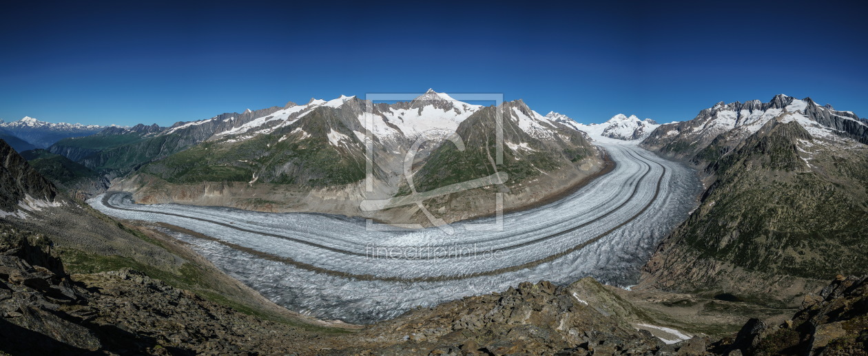 Bild-Nr.: 11813258 Aletschgletscher Panorama Schweiz erstellt von Achim Thomae