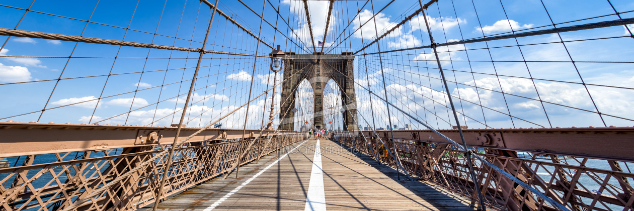 Bild-Nr.: 11820319  Brooklyn Bridge Panorama erstellt von eyetronic