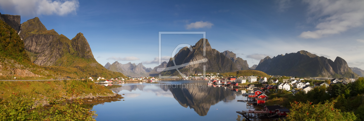 Bild-Nr.: 11823763 Panorama of the village of Reine - Lofoten erstellt von Circumnavigation