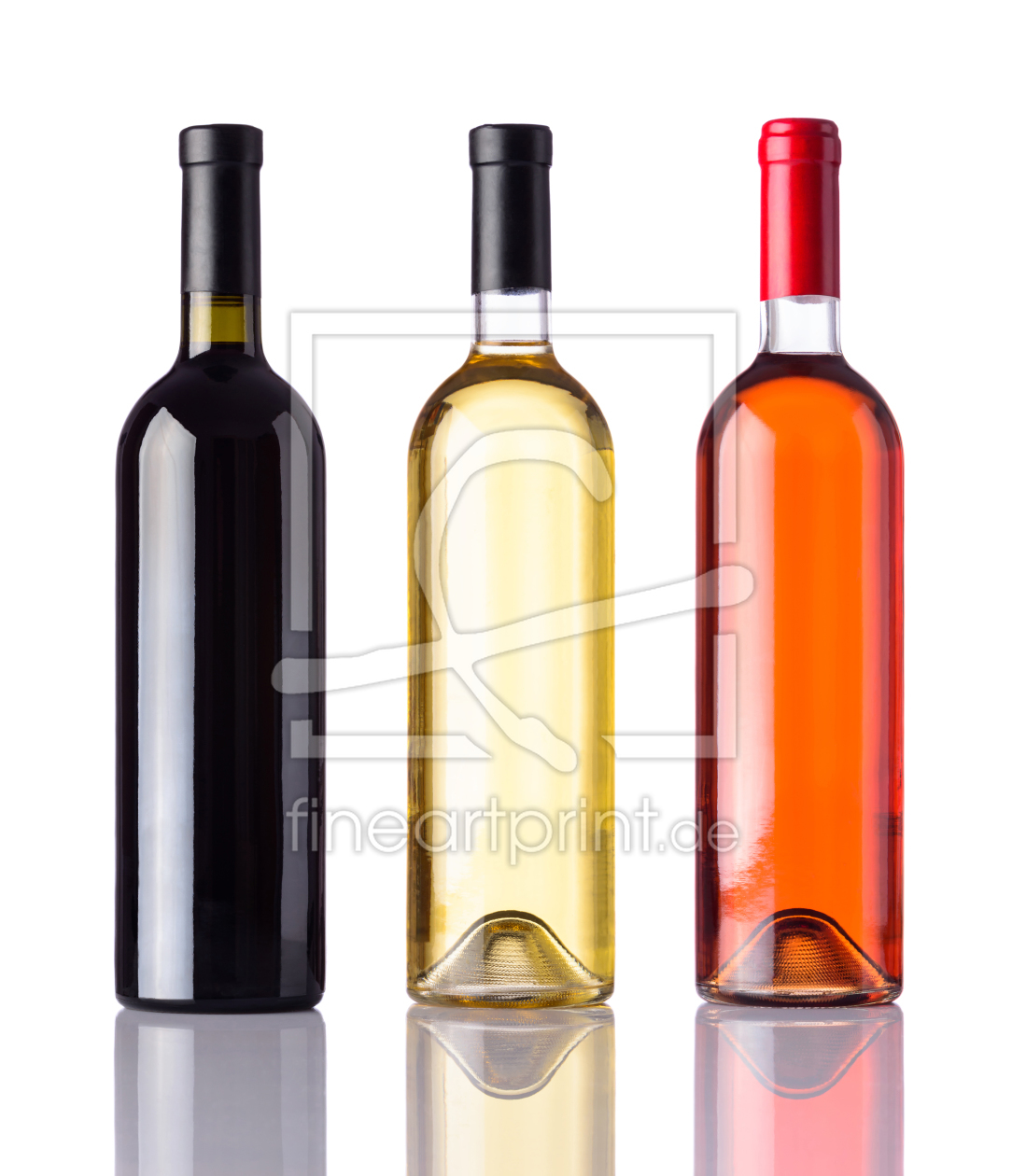 Bild-Nr.: 11829737 Weinflaschen auf Weißem Hintergrund erstellt von xfotostudio
