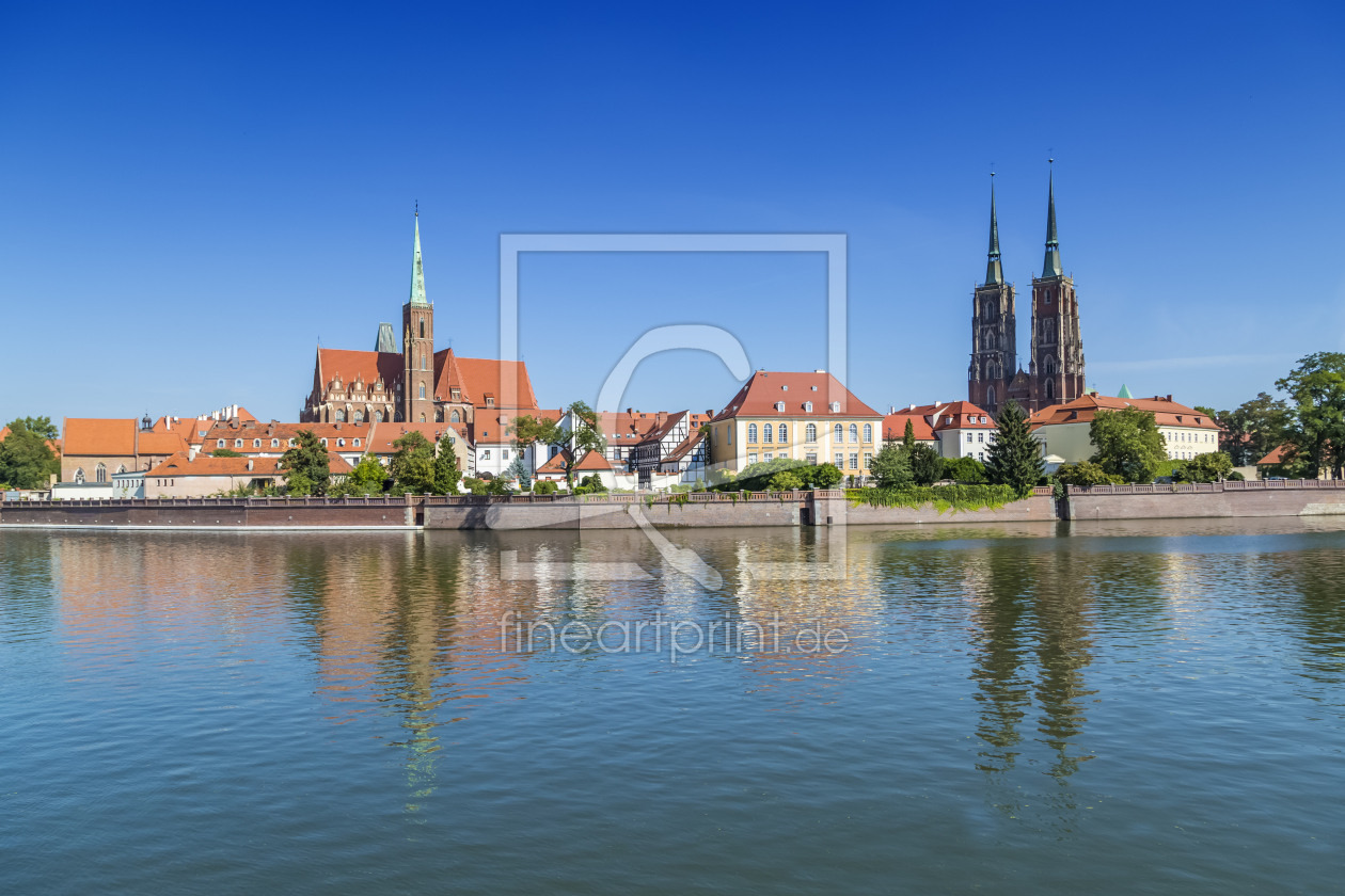 Bild-Nr.: 11829801 BRESLAU DOMINSEL Kreuzkirche und Breslauer Dom erstellt von Melanie Viola