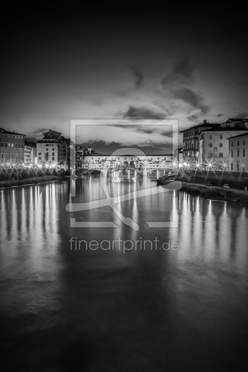 Bild-Nr.: 11829817 FLORENZ Ponte Vecchio bei Sonnenuntergang  erstellt von Melanie Viola