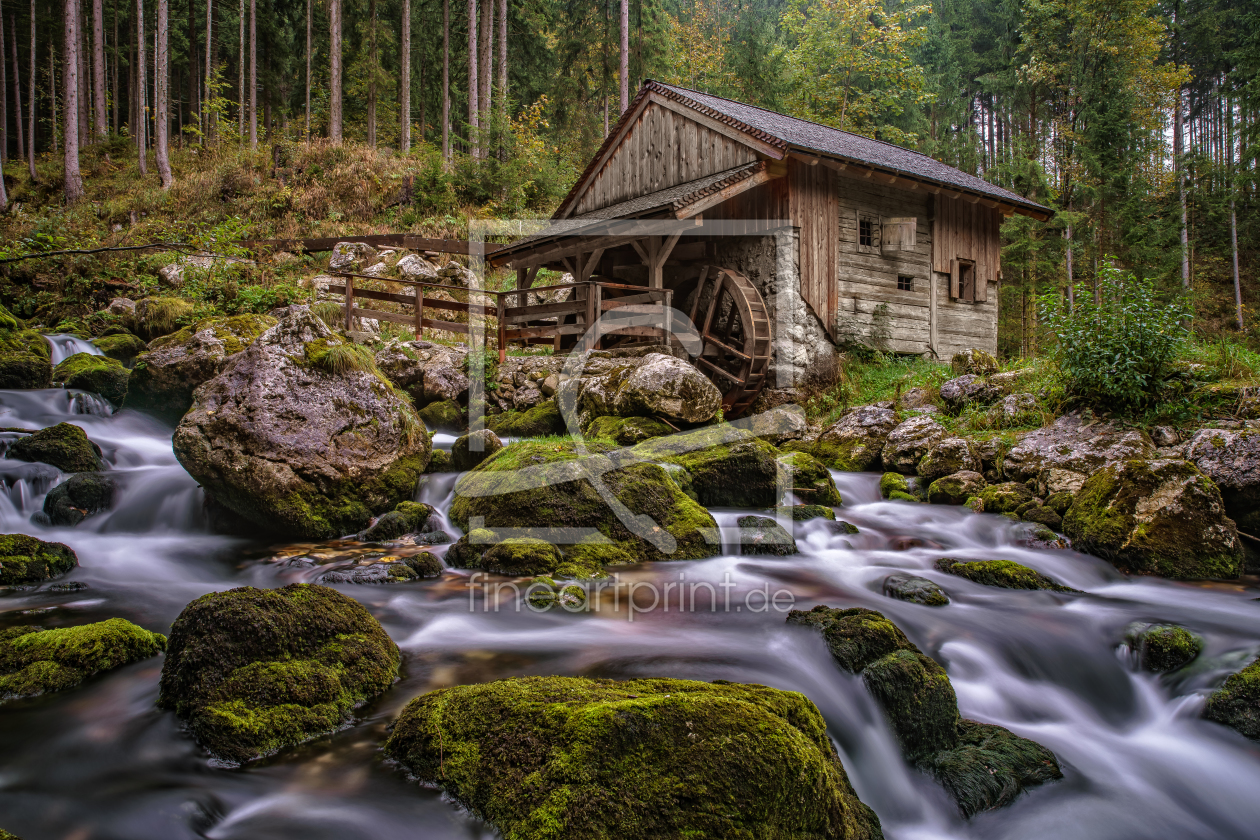 Bild-Nr.: 11833977 Wassermühle - Salzburger Land Österreich erstellt von Achim Thomae