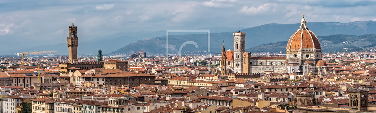 Bild-Nr.: 11834457 Stadtpanorama Florenz erstellt von Achim Thomae
