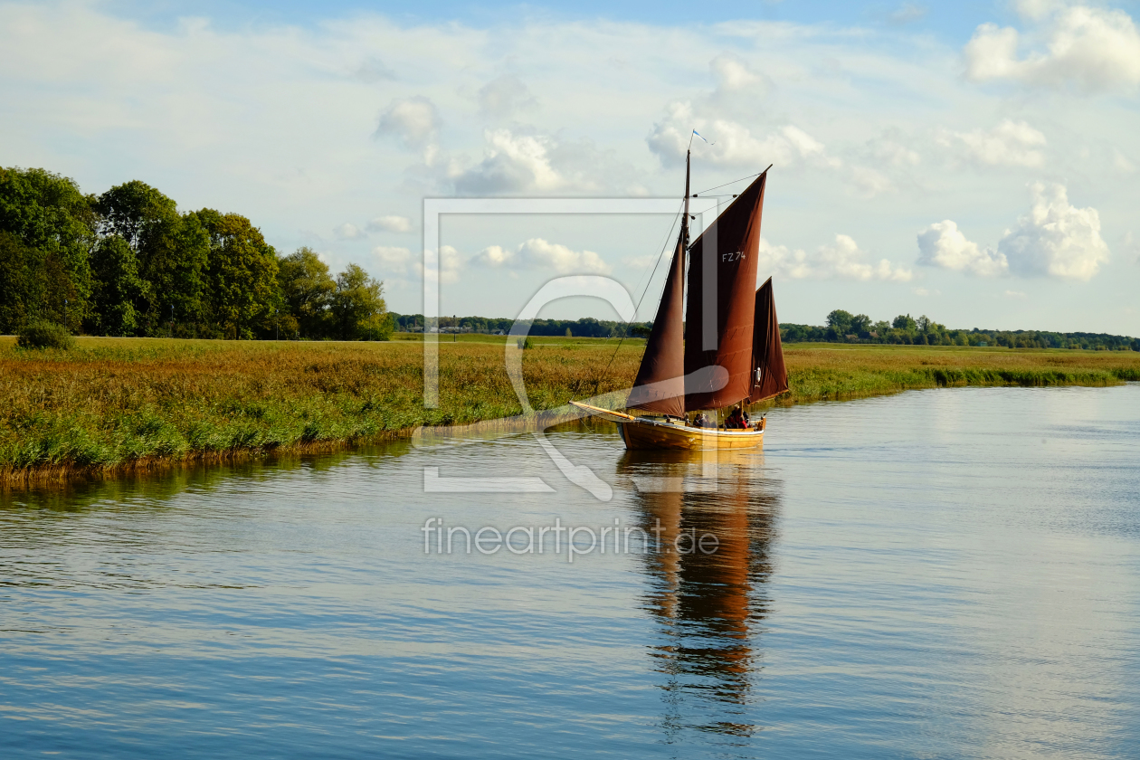 Bild-Nr.: 11835951 Ein Zeesenboot auf dem Bodden erstellt von Ostfriese