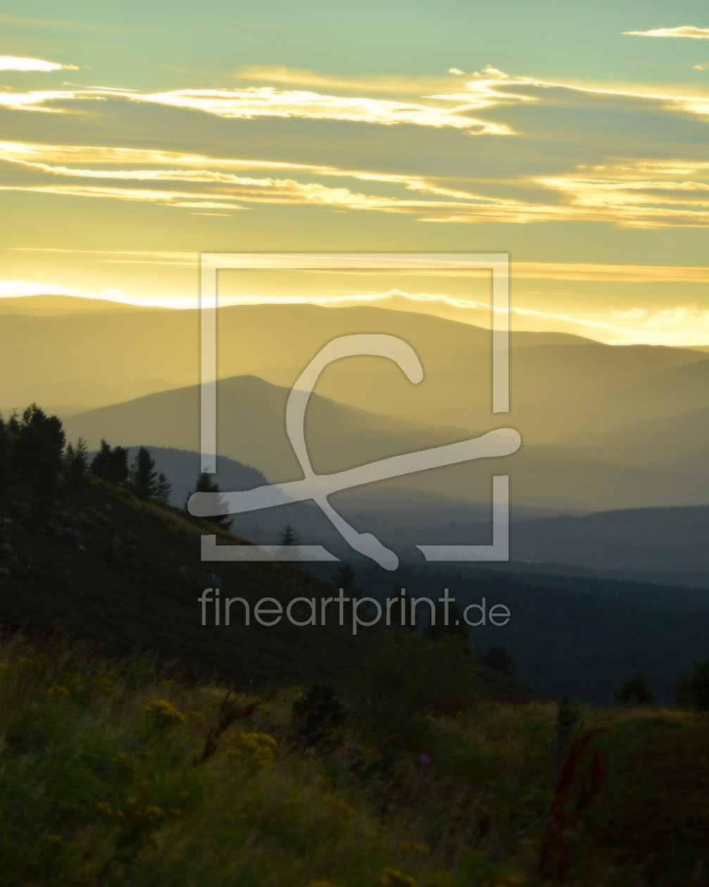 Bild-Nr.: 11836153 Abendstimmung in den Cairngorms erstellt von GUGIGEI