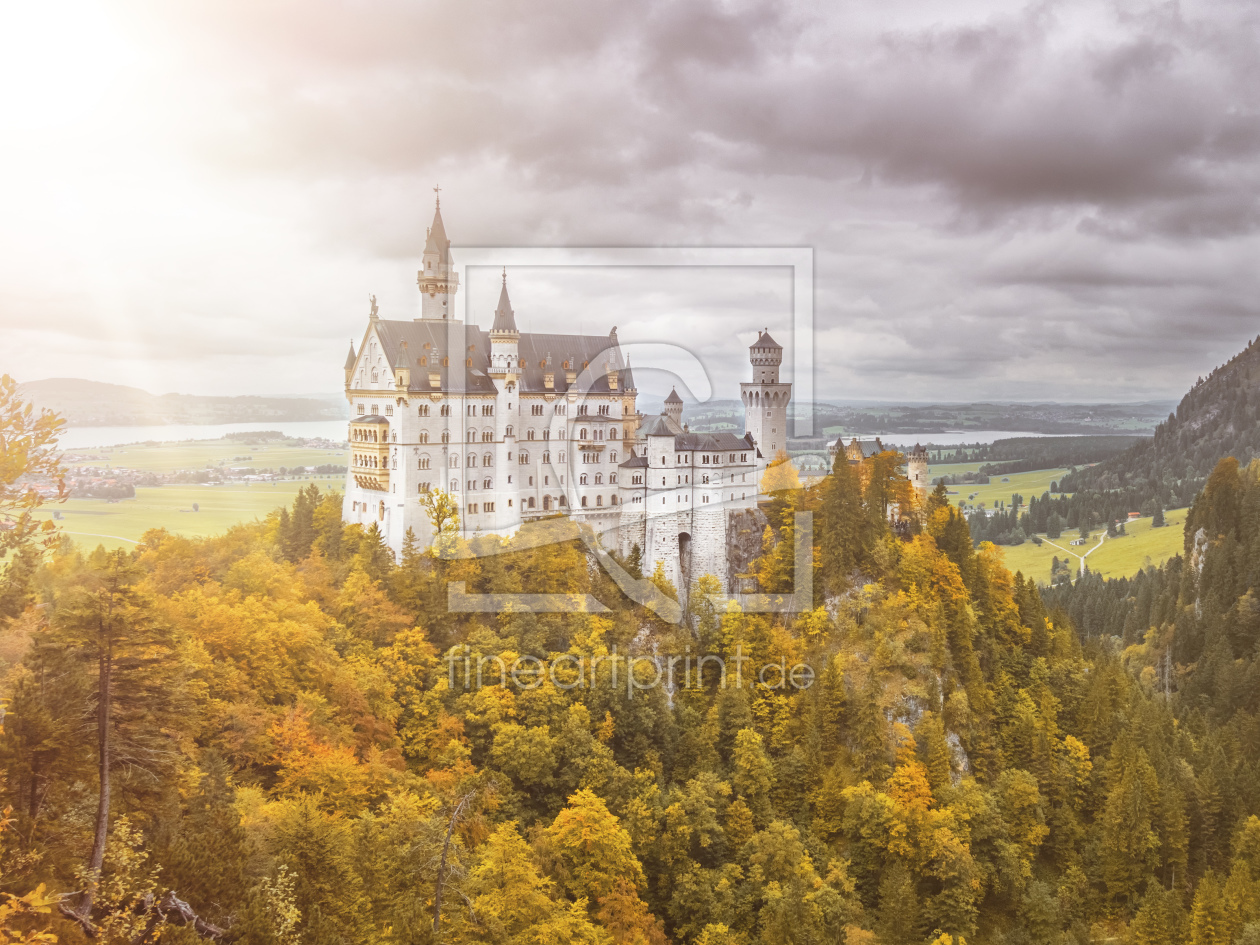 Bild-Nr.: 11840325 Neuschwanstein im Herbstlicht erstellt von Markus Gann