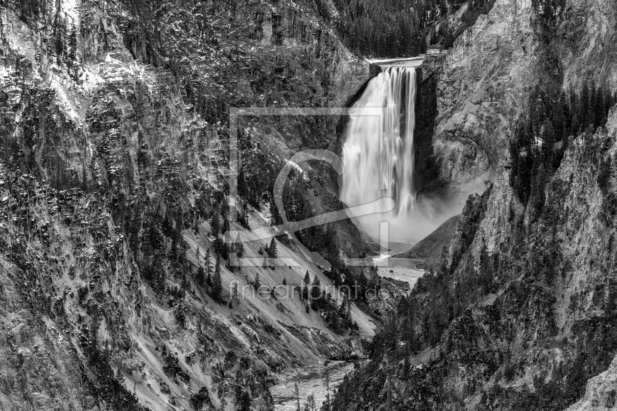 Bild-Nr.: 11840797 Lower Falls BW erstellt von TomKli